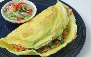 อาหารเวียดนาม Street Food - Banh Xeo (บั๊ญแส่ว)